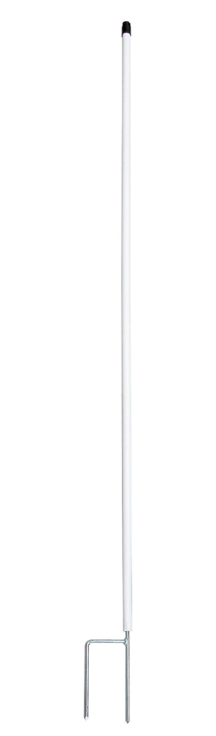 Göbel Pałek z tworzywa sztucznego okrągły 138 cm x 19 mm plus gwoździe z podwójną końcówką 10 szt.