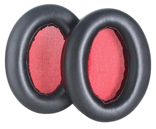 Replacement Ear Pads para Auriculares 1MORE SonoFlow/SonoFlow SE - Negro | Almohadillas SonoFlow Pro con Cuero de Proteína y Espuma de Memoria para Mayor Comodidad y Aislamiento de Ruido