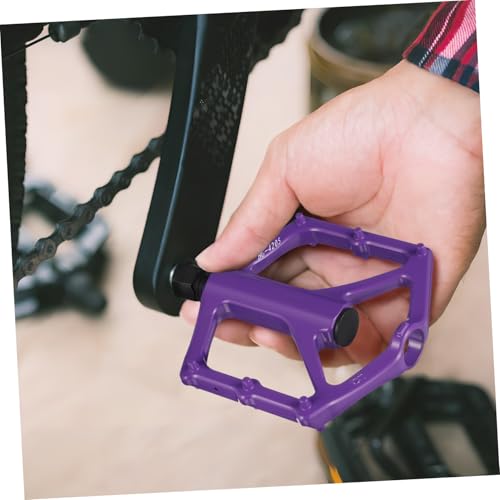 TOYANDONA 1Pair Mountain Bike Pedals Flat Non Slip Platform for Road and Outdoor Riding Durable and Lightweight for Adult and Riding Scenarios4