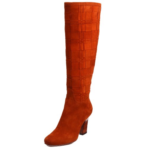 [santo-ni] Santoni Suede Boots - orange -