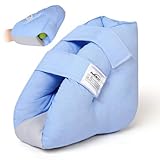 DRKLC Heel Protectors for Pressure Sores, Adjustable Heel Cushion Boots for Elderly Bedridden, Foot Support Pillows for Surgery Recovery, Ankle Pressure Ulcer Pads for Bed & Wheelchairs