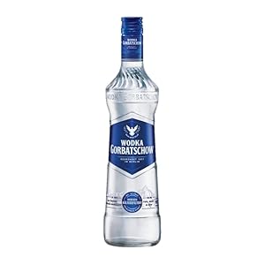 Wodka Gorbatschow (1 x 0,7 l) 37,5 Prozent vol. – Premium Vodka – Eiskalt, glasklar und absolut rein, milder Geschmack…