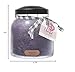 A Cheerful Giver — Lavender Vanilla - 34oz Papa Scented Candle Jar with Lid - Keepers of the Light - 155 Hours of Burn Time, Gift Candle, Violet