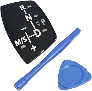 Fouedy Car Gear Shift Knob Panel for BMW 1 2 3 4 5 7 Series F Chassis F10 F11 F01 F02 X1 X3 X4 X5 X6 M3 M5 F30 F32 F48 F25 F15 F16 (A Model)