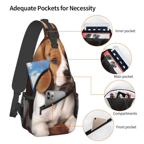 Bolso Bandolera Cruzado para Hombre y Mujer Para Senderismo miniatura 4
