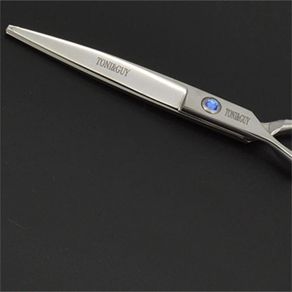 Ciseaux De Coupe De Cheveux Professionnels À Gauche, Ciseaux De Coiffure en Acier Inoxydable De 6,0 Pouces, pour Hommes Femmes Enfants Animaux Domestiques Salon Salon Coiffeur