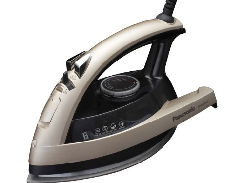 Panasonic Dry and Steam Iron with Ceramic Soleplate, Fabric Temperature Dial and Safety