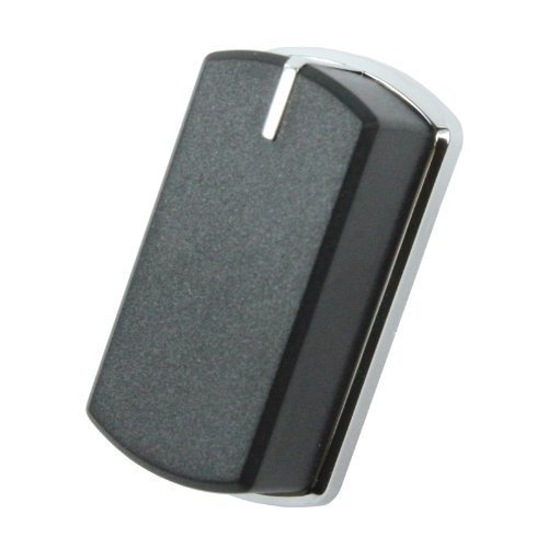 Yourspares Black Cooker Oven Switch Knob And Silver For Belling 444449567