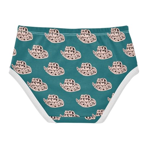 Girls' Underwear Cowboy Hat Cotton Stretch Comfort Toddler Panties2