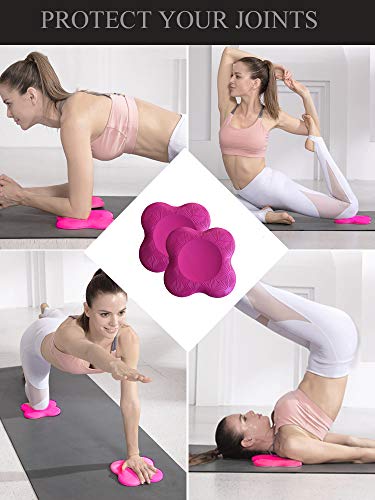 Image of Yoga Knee Pad Cushion Extra Thick for Knees Elbows Wrist Hands Head Foam Yoga Pilates Work Out Kneeling pad