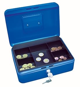 Wedo 145303X Geldkassette Blau