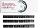 Accretion 1 oz, Black Wheel Weights (Lead Free), USA Made White Tape Backing. Corrosion Resistance, Low Profile. 90 Oz Total,5.6 Lbs(90 Pcs)