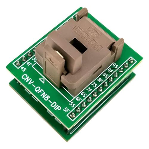 Fixture de programación QFN8 a DIP8 para evitar soldaduras en test de envejecimiento DFN8X8 4