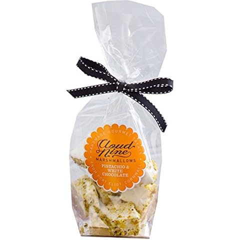 Pistachio and White Chocolate Marshmallows 100g Cover