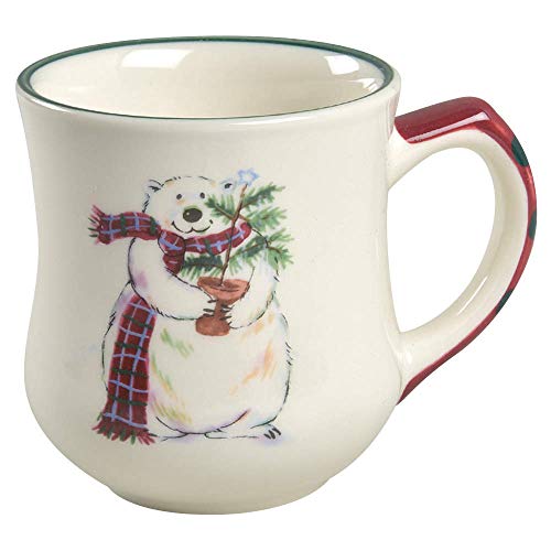 Taza Pfaltzgraff Snow Bear de 14 onzas miniatura 1