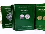  Konvolut 6 Münzkataloge: Gerhard Hirsch Nachfolger Münzen und Medaillen. Auktion 174, 05/ 1992 227, 05/ 2003, 234, 05/ 2004, 242, 07/ 2005 271, 02/ 2011 285, 07/ 2012
