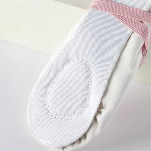 Ballet Slippers Girl Ballet Shoes Glitter Split-Sole Dance Slippers Toddler Kids Practice Shoes Flats Soft Lightweight Elastic Laces Colorful4