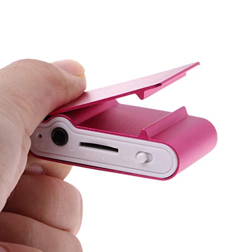 siwetg MX 801 Mini USB metalen clip Micro SD TF kaartsleuf LCD scherm muziek MP3-speler - Image 3