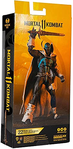 Boneco do Mortal Kombat McFarlane Brinquedos de 17,8 cm Boneco do Senhor Spawn Lord Covenant 2021 Mc