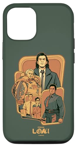 iPhone 14 Pro Marvel Loki Time Variance Authority Team Group Shot Vintage �X�}�z�P�[�X