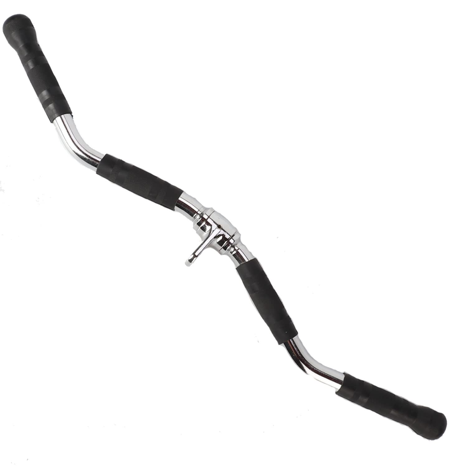 mosegor Lat Pull Down Bar Pull Down Curl Bar Professional Cable Machine Attachment Handle Tricep Press Down Pulley Bar for LAT Pulldowns Bicep Shoulder And Back W Type Pull-Down Rod