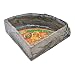 Zoo Med Reptile Rock Corner Water Dish, Large - Assorted colors