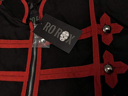 Image of Ro Rox Steampunk Military Drummer Parade Jacket Emo Punk Men's Jackets Gothic Clothing