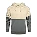 Zilosconcy Felpa con cappuccio uomo manica lunga felpa pullover colore con cappuccio Cosy Giacca sportiva completa regolazione Hoodie casual Jersey Tops per dolescente inizio lavoro, grigio, XL