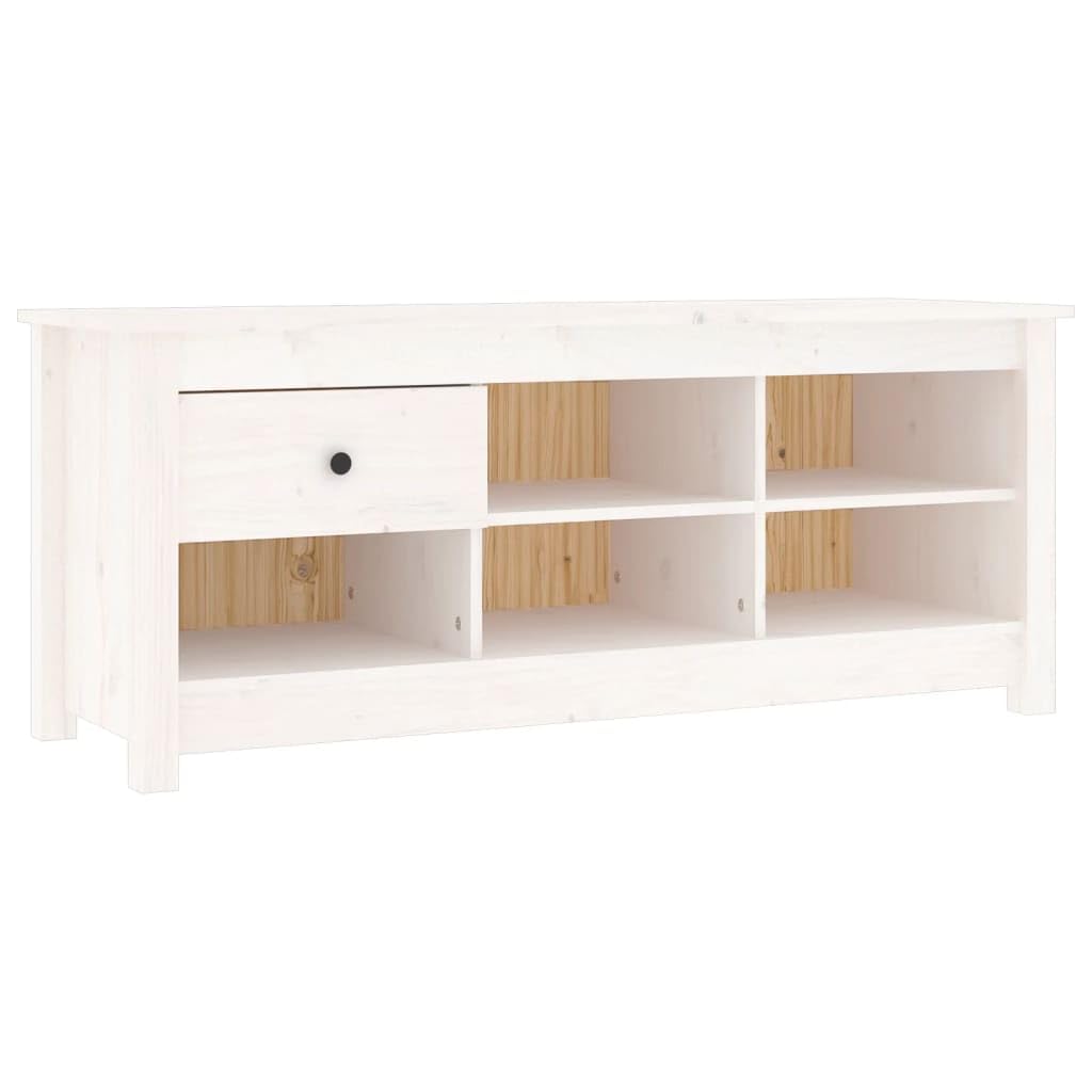 Armoire à chaussures bois de pin contre le désordre d'entrée