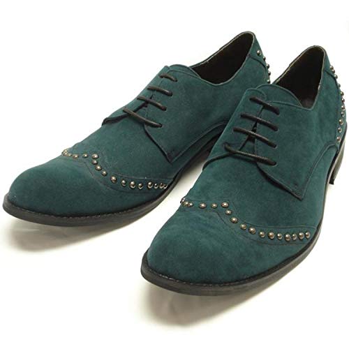 Fiesso by Aurelia Garcia FI-8430 Green Velvet Hand Crafted Shoes with Metal Studs (13) Fiesso by Aurelia Garcia FI-8430 Green Velvet Hand Crafted Shoes with Metal Studs (13)