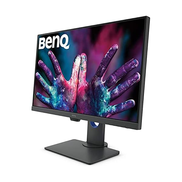 BenQ PD2705Q - Monitor Profesional para Diseñadores de 27" 2K QHD(2560x1440, USB-C, IPS, 100% Rec.709/sRGB, CAD/CAM, HDMI, DP, USB, Altura ajustable, Daisy Chain, Eye-care, Flicker-free, antireflejo) - Image 4
