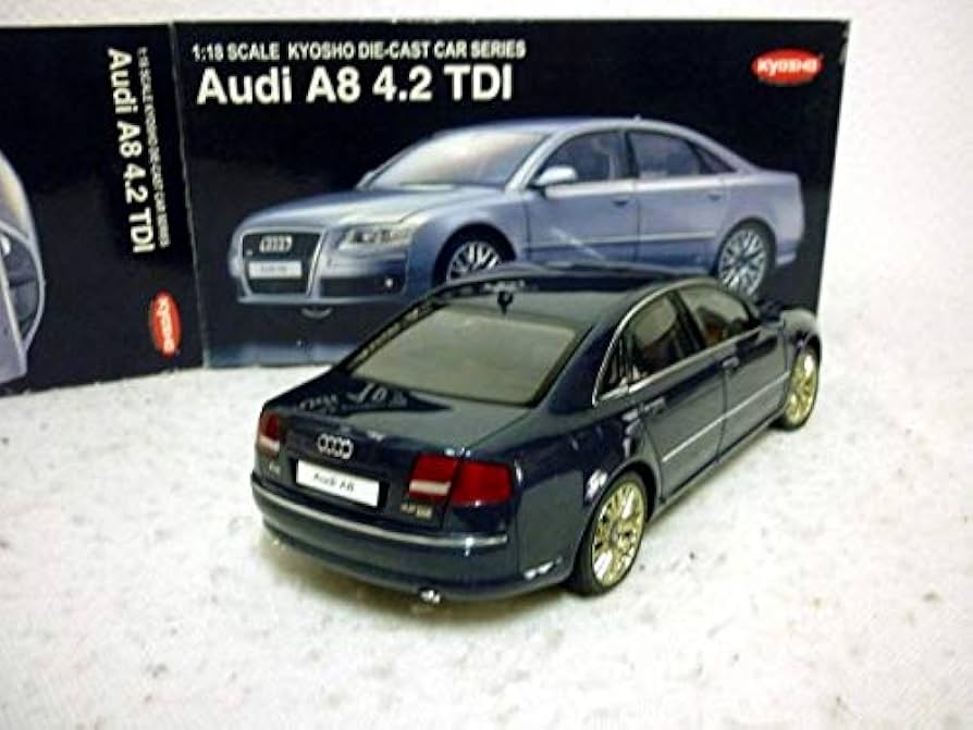 1/18 アウディA8 4.2 TDI カスタム 1:18 Audi A8 4.2 V8 TDI quattro (D3) 2005, light silver