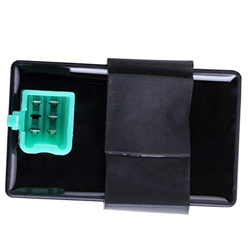 Cncmotok Cdi Box Ignition Coil Solenoid Relay Voltage Regulator With Spark Plug Set Of Five(5) For 50Cc 70Cc 90Cc 110Cc 125Cc Atv Dirt Bike And Go Kart #TOP4
