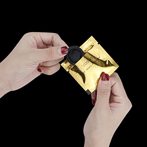 Vodolo (Set of 10) Wine Bottle Stopper - Wine Protector Air Vacuum Stoppers Beverage Bottle Stoppers Reusable Wine Bottle Sealers Food Grade Latex & Air-Tight Grip To Keep Wine Fresh, Black - Thumbnail 4