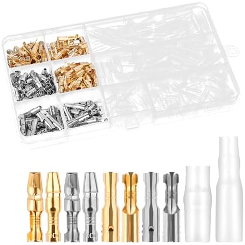 Kit de Connecteurs Bullet VFANDV 400PCS Cover