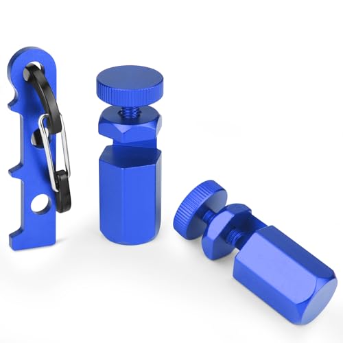 Tall Stair Gauges for Framing Square with Holder and Hook Framing Jig for Speed Square Framing Square Stops for Carpentry Squares & Circular Saw (Blue)
