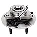 Detroit Axle - Front Wheel Bearing Hubs for 2006-2009 Dodge Ram 1500, 2007 2008 Wheel Bearing and Hubs Assembly Set 5 Lugs Replacement [4-Wheel ABS]