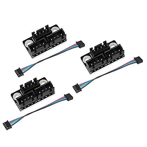 Lysee 3D Printer Parts & Accessories - PPYY-3Pcs 3D Printer Stepper Motor Parallel Module with Cable Dual Z Axis Dual Z Motor for Lerdge 3D Printer Board - (Color: Black)