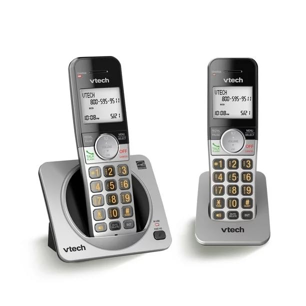 VTech 2 Handset DECT 6.0 Expandable Cordless Phone with Call sold price at auction in Canada