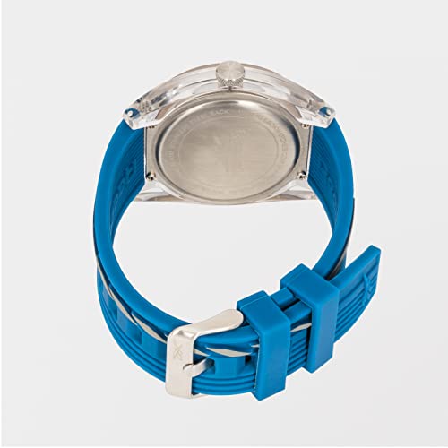 Image of Reebok Men Silicone Walker Analog Clear Dial Watch-Rv-Wal-G3-Pzin-Aa, Band Color-Blue