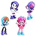 4 Pcs Equestria Girl Figuren Kuchendekorationen, Puppen Geburtstags Party Liefert Cupcake Figuren Party Kuchen Dekoration Cake Topper Lieferungen, für Z4Kinder Geburtstag Baby Shower Party