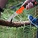 Folding Pruning Saw, Hand Held Design Jab Saw for Trimming Gardening Camping Hiking PVC Bone Cutting Wood, Portable Survival Foldable Saw with Rugged Blade(7