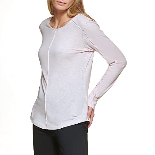 Image of DKNY Women's Crewneck Long Sleeve Layering Top