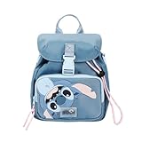Lilo & Stitch Upside-Down Stitch Blue 8' Mini Backpack