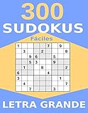 sudokusweb  300 Sudokus Fáciles Letra Grande: Libro de Sudokus con Soluciones - Tamaño Grande con 1 Sudoku por Página - Perfecto para Gente Mayor - Números y ... Árbol, Perro, Barco, Flor, Coche y Gato