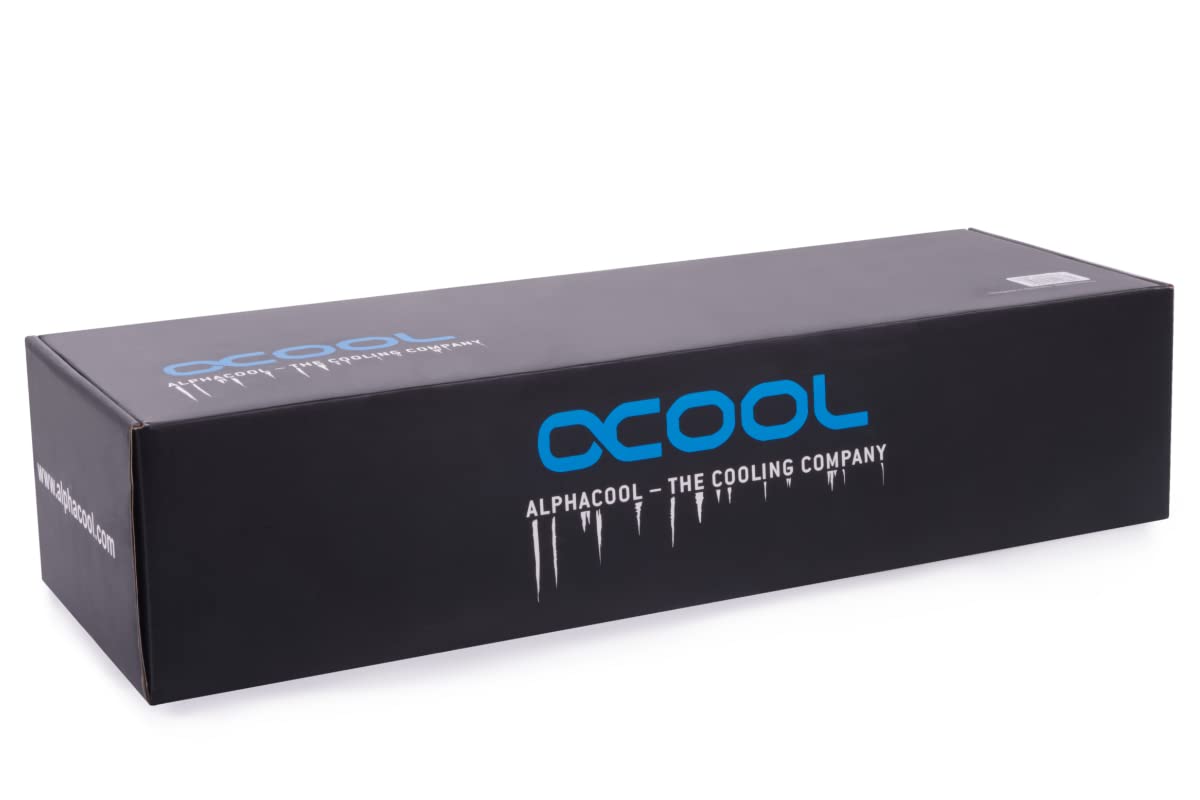 Alphacool Eisstation DC80 - AIO Power Unit Wasserkühlung Befüllhilfe mit 75 l/h Durchfluss und 14 dB Lautstärke für Desktop und Laptop