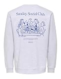 ONLY & SONS Onsalta Social Reg Crew Neck