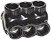 Morris Products 97643 Multi-Cable Connector, Insulated, Dual Entry, Black, 3 Ports, 250 - 6 Wire Range, 5/16" Allen Hex 3 Ports, 250 - 6 Wire Range, 5/16" Allen Hex