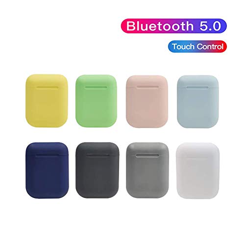 Renben i12 TWS Bluetooth 5.0 Auriculares inalámbricos inteligentes con Siri y ventana emergente True estéreo, auriculares deportivos