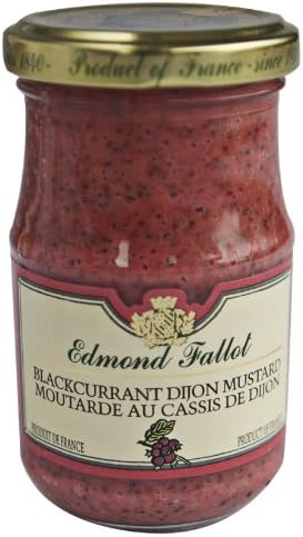 Edmond Fallot Blackcurrant Dijon Mustard - 7.2oz
